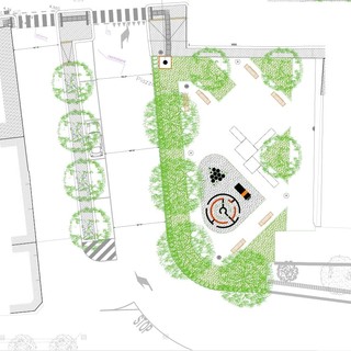 Sampierdarena, partiti i lavori di recupero di piazzetta Minolli: ci sarà anche un'area verde con giochi per bambini