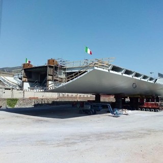 Ponte per Genova, Toti: "Nonostante tutto la Liguria non si ferma e guarda già al futuro: ci rialzeremo, più forti di prima!"