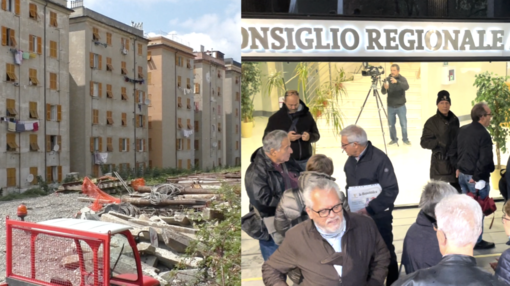 Cittadini di Certosa, Sampierdarena e Fegino protestano davanti alla sede di Regione: “Più coinvolgimento sui progetti”