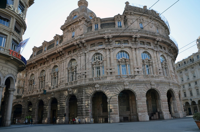 Palazzo della Borsa ospita la Mostra "Il futuro di ieri, una storia di mappe e trasformazioni a Genova"