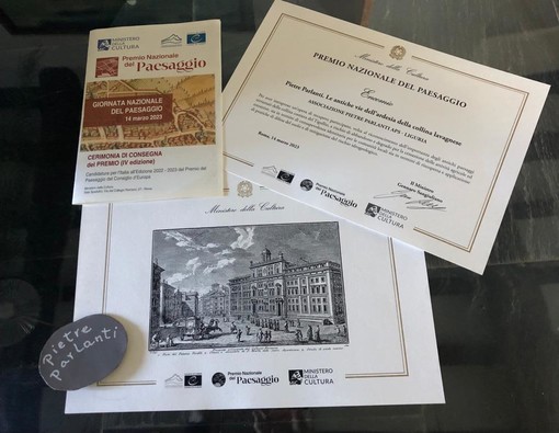 Pietre Parlanti, i custodi dei sentieri premiati dal Ministero della Cultura Pietre Parlanti, i custodi dei sentieri premiati dal Ministero della Cultura