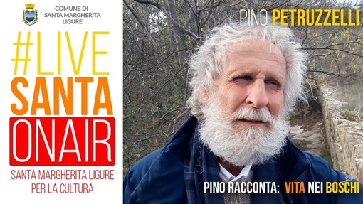 Santa Margherita Ligure: giovedì 8 aprile Pino Petruzzelli protagonista del secondo appuntamento con #livesanta on air