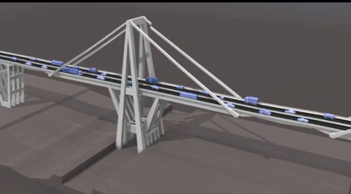 Crollo ponte: la simulazione in 3D con cinque ipotesi