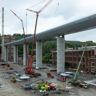 Ponte di Genova: mancano solo 50 metri al completamento
