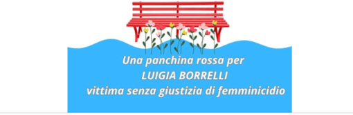 UIL: una panchina rossa per Maria Luigia Borrelli a trent'anni dal suo omicidio