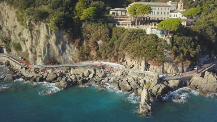 Portofino, Toti: "A Gennaio i lavori per la strada carrabile" Portofino, Toti: "A Gennaio i lavori per la strada carrabile"