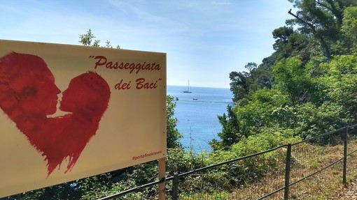 Portofino: riaperta la Passeggiata dei Baci