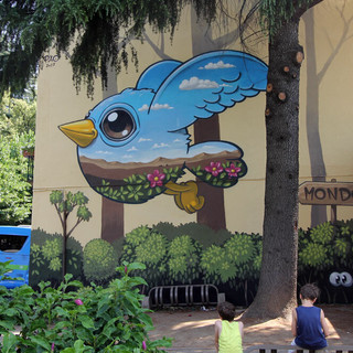 Il writer Pao dipinge un nuovo murale al Cep: due giorni di street art dal vivo al Pianacci Il writer Pao dipinge un nuovo murale al Cep: due giorni di street art dal vivo al Pianacci