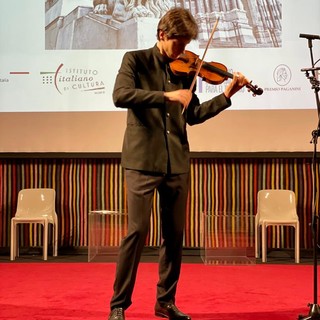Madrid, le eccellenze della cultura di Genova in vetrina in Spagna, concerto del violinista Pushkarenko sulle note di Paganini