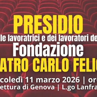 Contratto e stop al precariato: i lavoratori del Carlo Felice portano la protesta in Prefettura