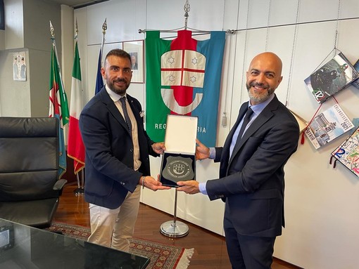 Il presidente del Consiglio regionale Gianmarco Meduse incontra il direttore dell'ufficio scolastico regionale Ponticello