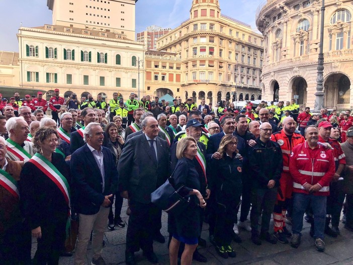 Il Comune di Chiavari a Genova per la Settimana Nazionale della Protezione Civile