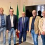 Assessore Alessio Piana riceve i sindacati in Regione: "Presentati i contenuti del Distretto Manifatturiero del Nord" Assessore Alessio Piana riceve i sindacati in Regione: "Presentati i contenuti del Distretto Manifatturiero del Nord"