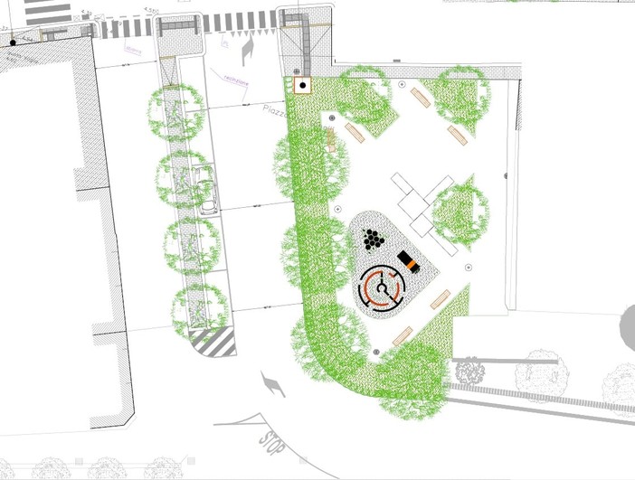 Sampierdarena, partiti i lavori di recupero di piazzetta Minolli: ci sarà anche un'area verde con giochi per bambini