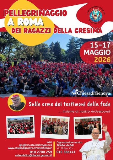 Cresimati e cresimandi in pellegrinaggio a Roma dal 15 al 17 maggio: sabato l’incontro con il Papa Cresimati e cresimandi in pellegrinaggio a Roma dal 15 al 17 maggio: sabato l’incontro con il Papa