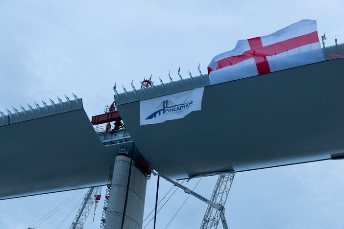 Ponte per Genova, Bono ad Fincantieri: "Modello Genova per il futuro" Ponte per Genova, Bono ad Fincantieri: "Modello Genova per il futuro"