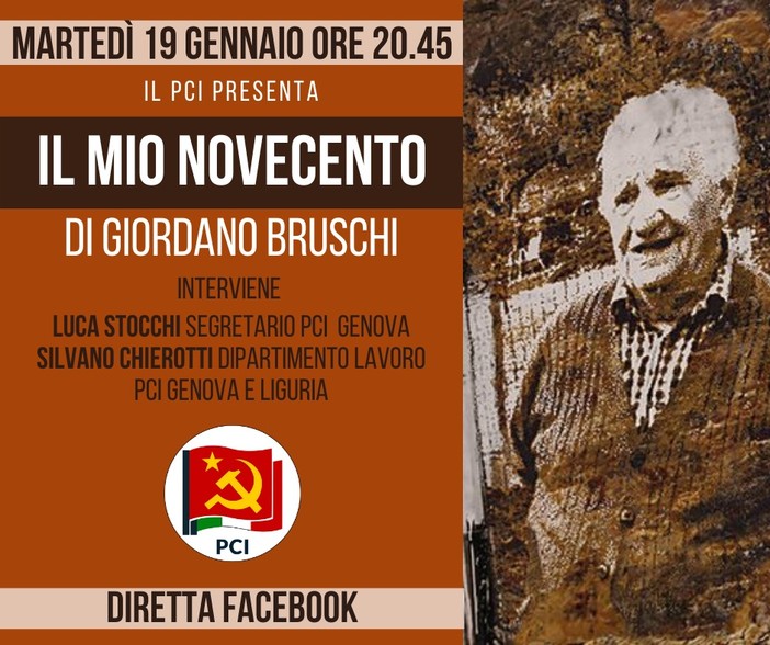 ‘Il mio Novecento’ di Giordano Bruschi sarà presentato online