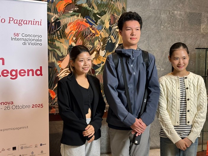 Scelti i tre finalisti del Premio Paganini: sabato l'appuntamento finale