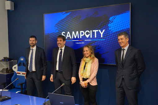 Apre Samp City, il nuovo concept store a tinte blucerchiate nel cuore di Genova (FOTO E VIDEO)