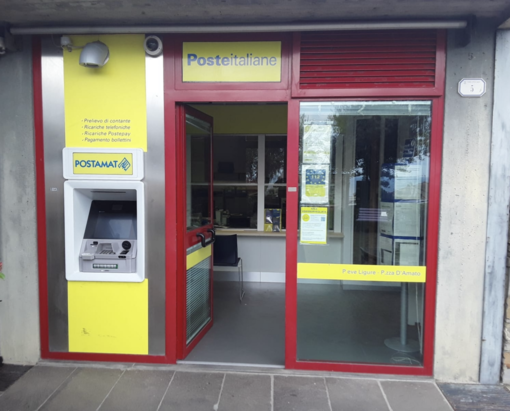 Poste Italiane: Nuovamente disponibile nella versione”Polis” l'ufficio postale di Pieve Ligure
