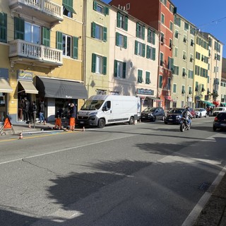 Pegli, nuovi parcheggi sul lungomare, finalmente tracciati e regolarizzati
