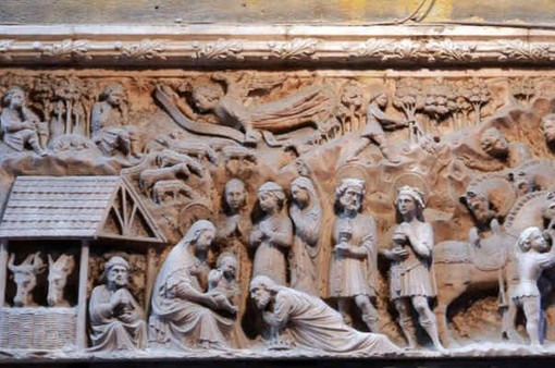 "L'incanto dei Presepi" permanenti in marmo a Genova