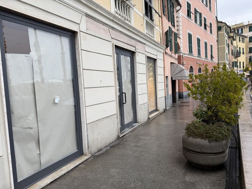 L'ex sede di 'Prima Donna', negozio di calzature