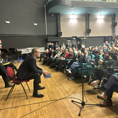 L'assemblea al Verdi lo scorso 22 gennaio 2025