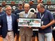La consegna del riconoscimento da parte dell'ATP La consegna del riconoscimento da parte dell'ATP