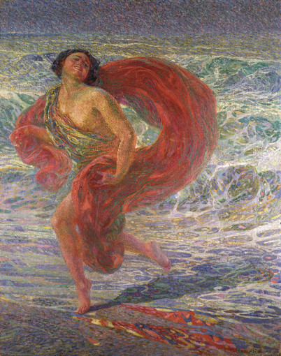 “Una sciarpa rossa per Isadora Duncan: storie di vita, di danza e di teatro nel dipinto Gioia tirrena di Plinio Nomellini (1914)” “Una sciarpa rossa per Isadora Duncan: storie di vita, di danza e di teatro nel dipinto Gioia tirrena di Plinio Nomellini (1914)”