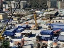 Il cantiere per lo scolmatore del Bisagno
