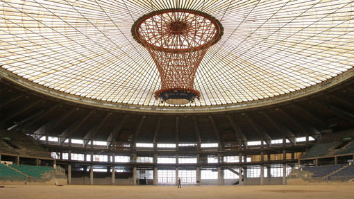 Genova '900, Una rotonda sul mare presenta la conferenza di Francesco Bacci sulla storia del Palasport di Genova