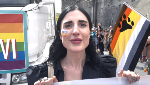 Carlotta Vagnoli alla parata del Liguria Pride: “Comunità lgbtqia+ troppo spesso marginalizzata” (Video)