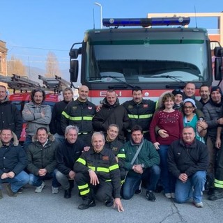 Pompieri: il Capo Reparto Franco Umanità va in pensione dopo 40 anni di servizio