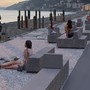 Un render della nuova passeggiata a mare di Voltri Un render della nuova passeggiata a mare di Voltri