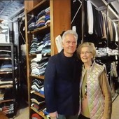 Renato Debenedetti e sua mamma Rita Demartini, le anime di TessilModa Renato Debenedetti e sua mamma Rita Demartini, le anime di TessilModa