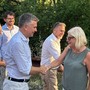 Infrastrutture, Rixi e Piana a Borgomaro per un sopralluogo al cantiere della strada di accesso alla casa di riposo