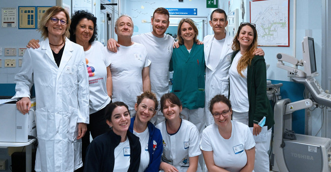 L'équipe rianimazione Gaslini