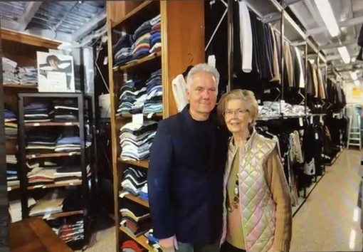 Renato Debenedetti e sua mamma Rita Demartini, le anime di TessilModa Renato Debenedetti e sua mamma Rita Demartini, le anime di TessilModa