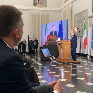 Draghi a Genova, Rixi (Lega): "Caro energia frena bandi opere, premier tocca con mano"
