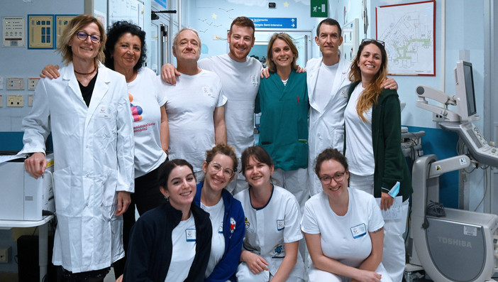 L'équipe rianimazione Gaslini