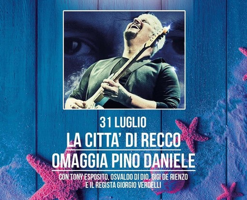 Recco celebra il mito di Pino Daniele tra musica e ricordi: da oggi aperte le prenotazioni per la serata speciale Recco celebra il mito di Pino Daniele tra musica e ricordi: da oggi aperte le prenotazioni per la serata speciale