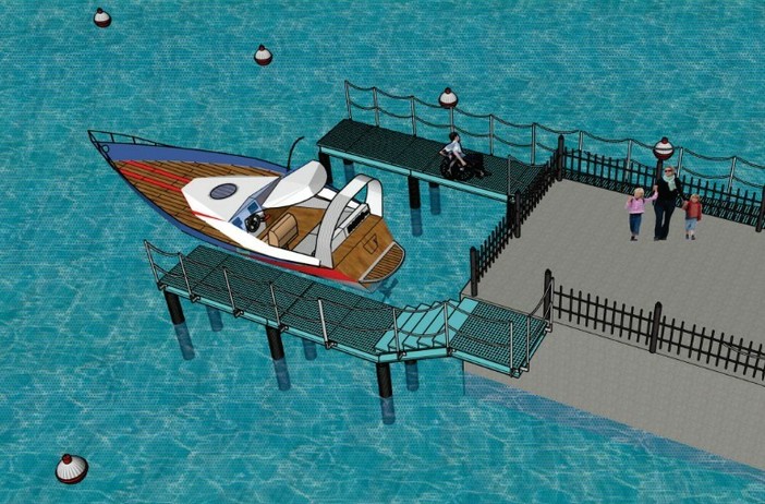 Rapallo, al via il cantiere al Molo San Michele: restyling da 149mila euro contro le barriere architettoniche