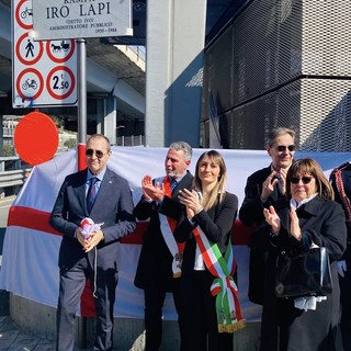 Intitolata a Iro Lapi la rampa di accesso alla Sopraelevata