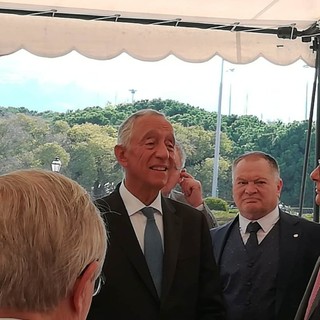 Il Presidente portoghese Marcelo Rebelo de Sousa alla città: "So quanto avete sofferto"