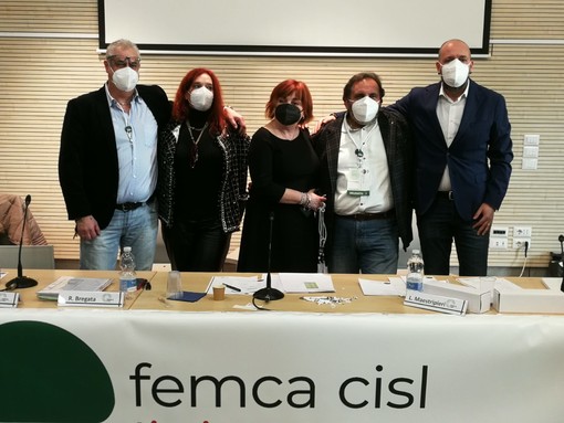 Femca Cisl Liguria: Romeo Bregata confermato segretario generale