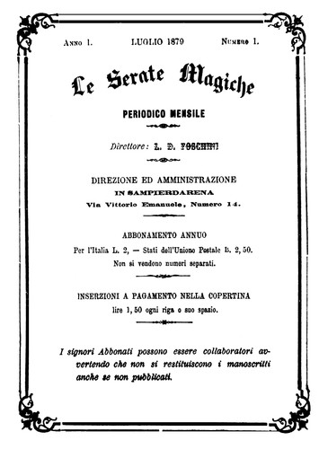 L'enigmistica in Liguria è partita da Sampierdarena: stampata nell'antica via Sant’Antonio la prima rivista della regione L'enigmistica in Liguria è partita da Sampierdarena: stampata nell'antica via Sant’Antonio la prima rivista della regione