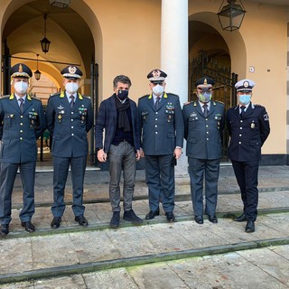 Rapallo: visita ufficiale del comandante regionale della Liguria, generale di brigata della Guardia di Finanza Rosario Massino