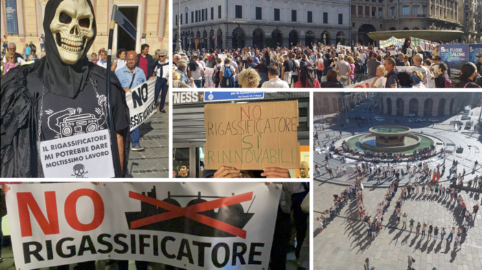 Rigassificatore, la discussione in consiglio regionale. Toti all’opposizione: “Siete quelli che dicono sì a Roma e no a Genova” (Foto e Video) Rigassificatore, la discussione in consiglio regionale. Toti all’opposizione: “Siete quelli che dicono sì a Roma e no a Genova” (Foto e Video)
