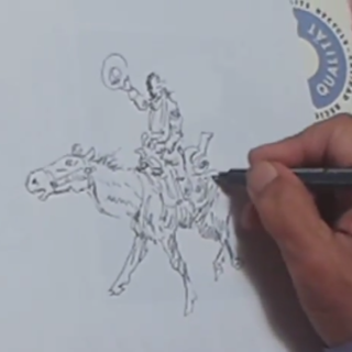 Renzo Calegari: la mostra sul disegnatore &quot;Dalla parte dei buoni&quot;